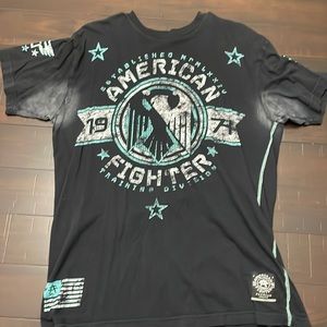 American Fighter Short Sleeve Tee Size Large